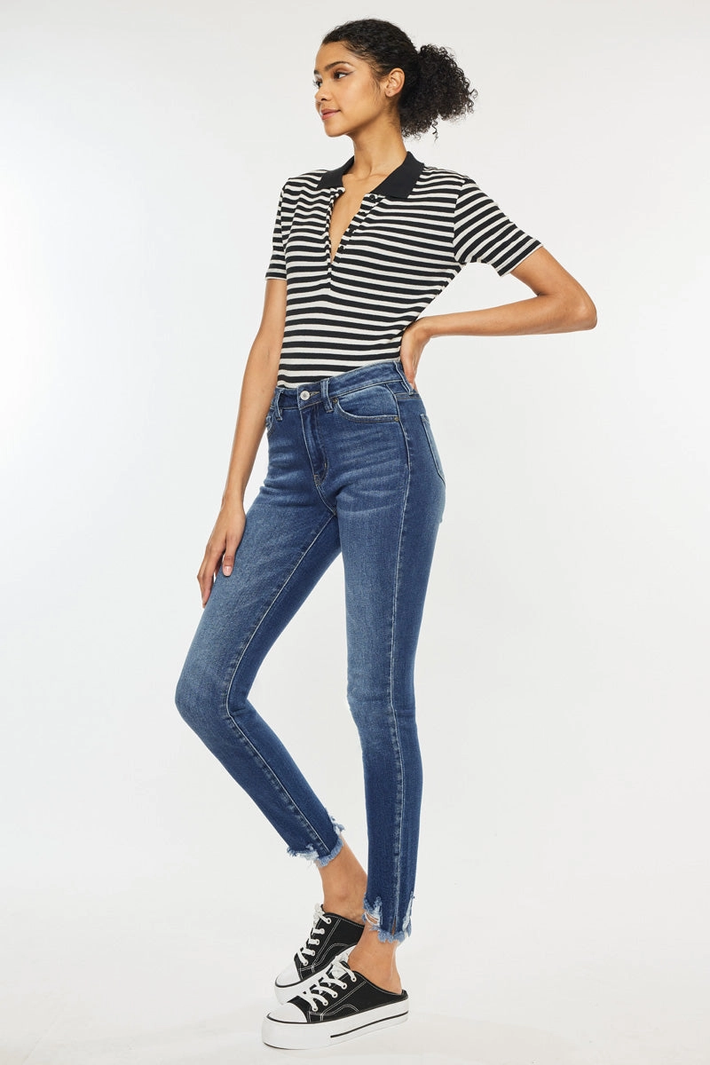 Jay High Rise Ankle Skinny Jeans