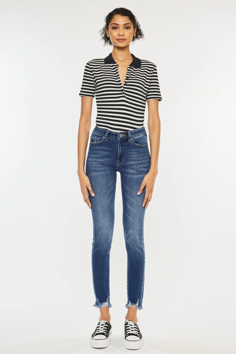 Jay High Rise Ankle Skinny Jeans