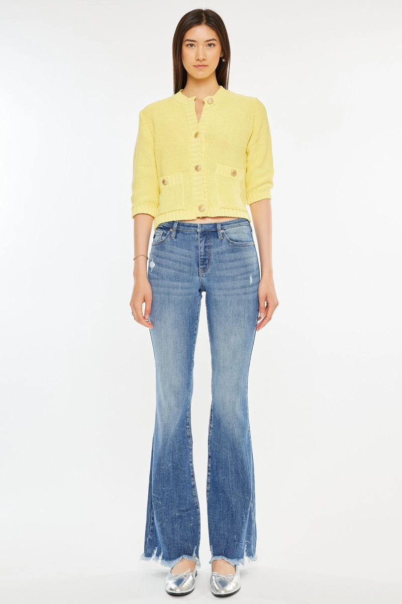 Jennie Medium Rise Wide Leg Jeans