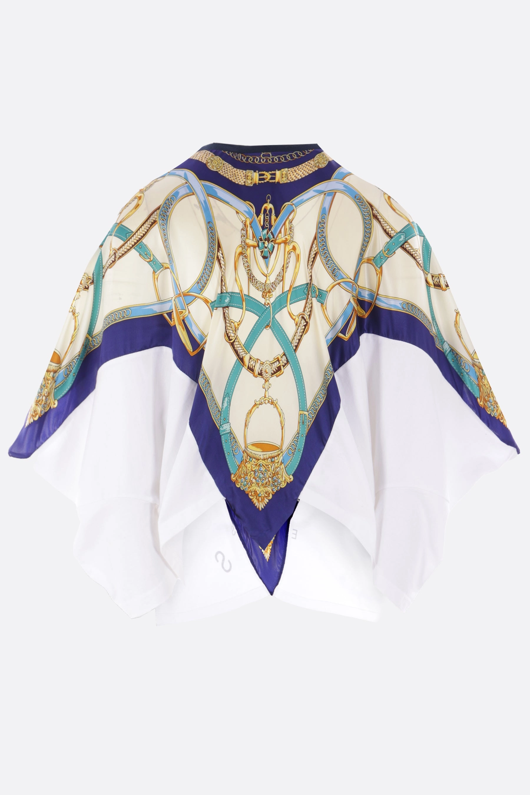 jersey and silk t-shirt