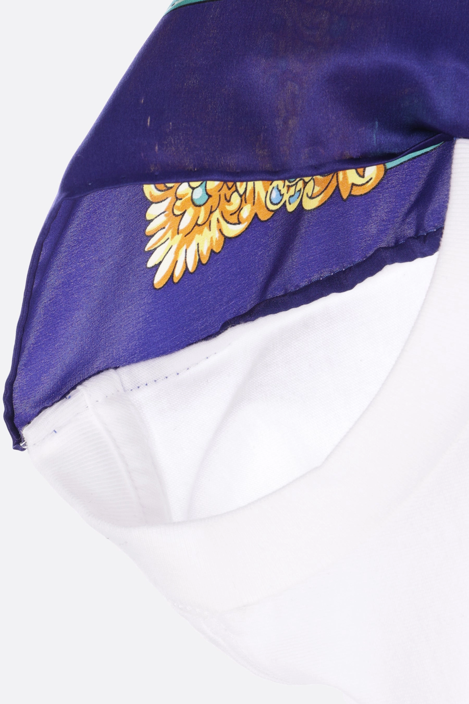 jersey and silk t-shirt