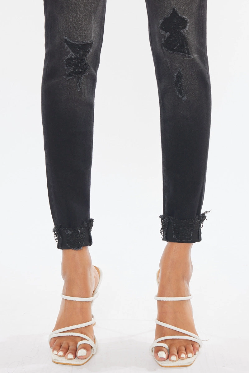 Jessie Mid Rise Super Skinny Jeans
