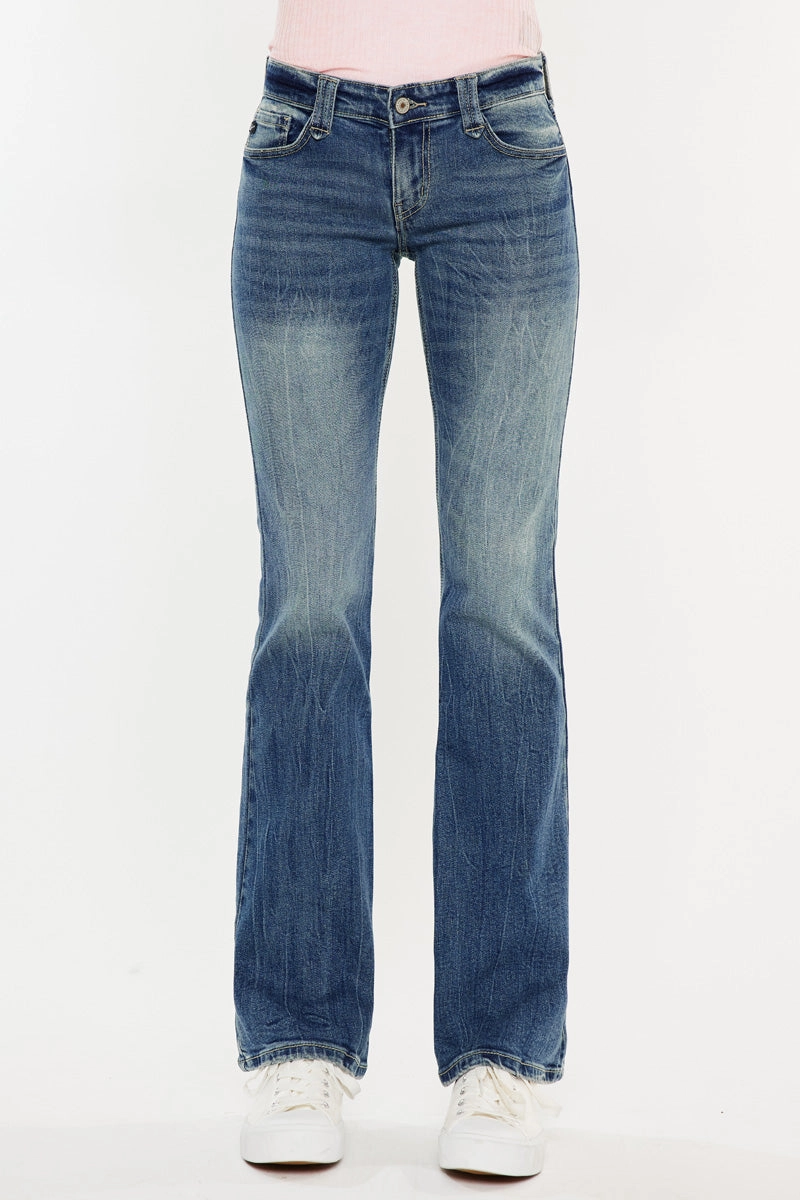 Jewel Low Rise Bootcut Jeans