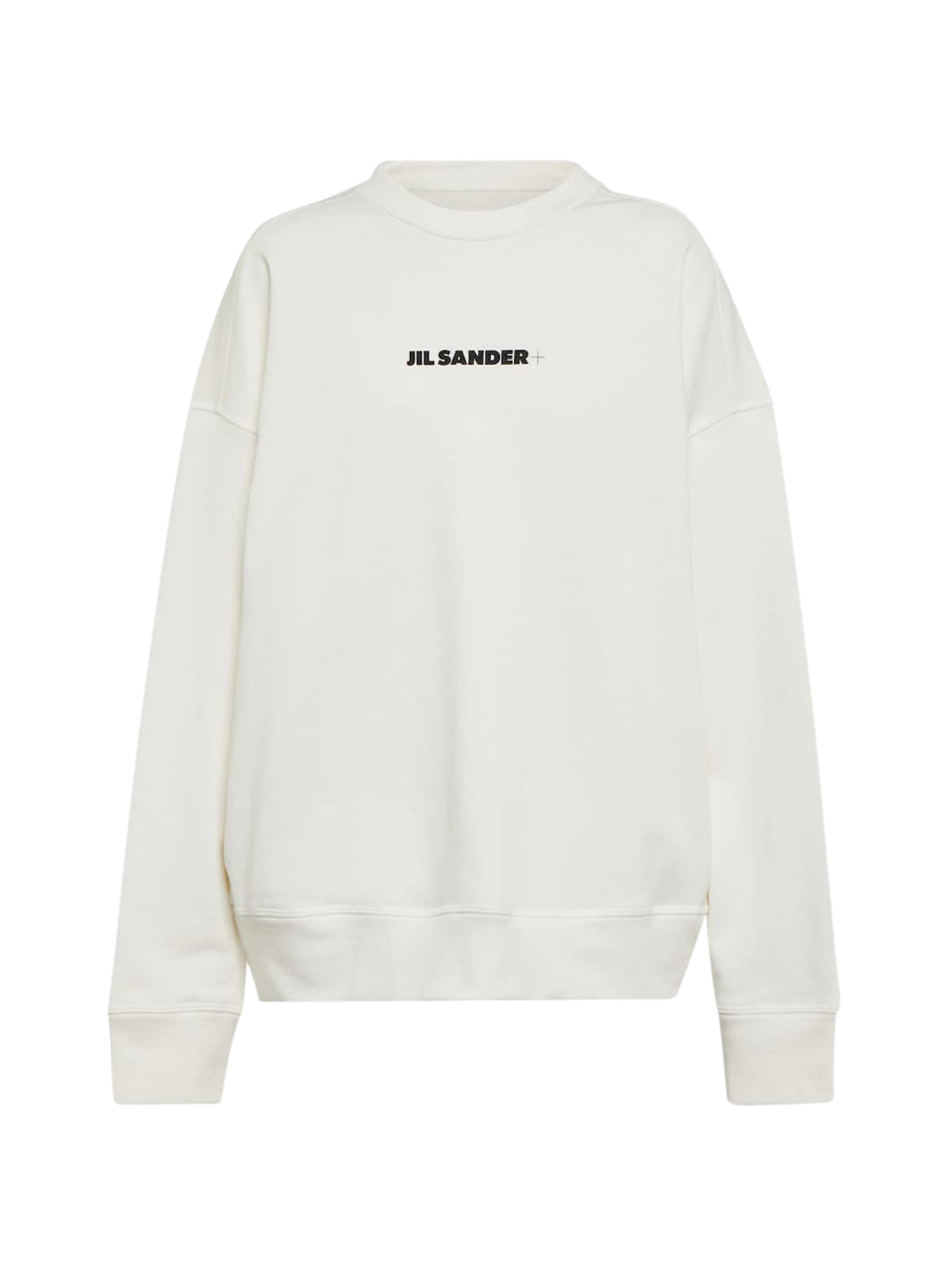 Jil Sander Logo Print Crewneck Sweatshirt