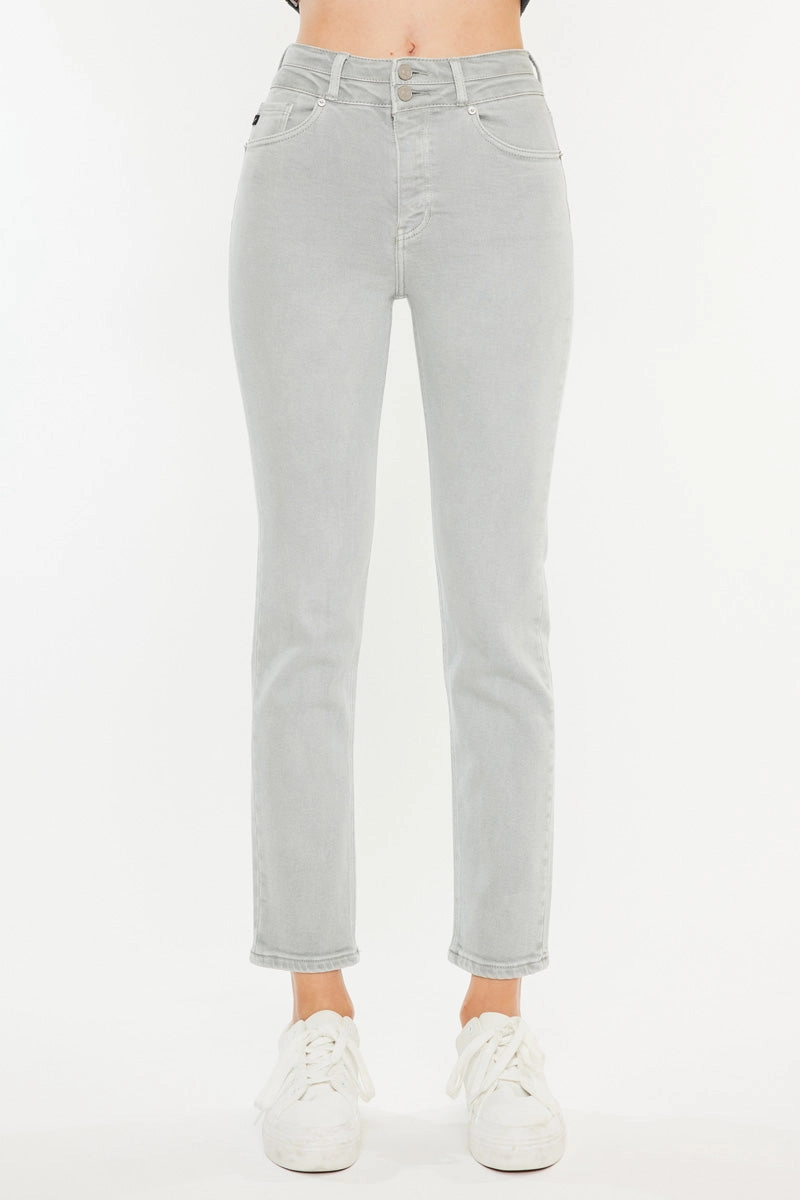 Jo High Rise Slim Straight