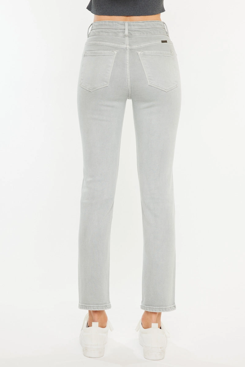 Jo High Rise Slim Straight