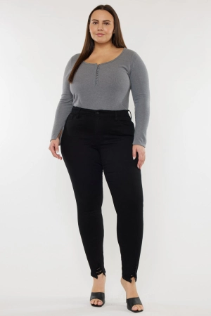 Jones High Rise Ankle Skinny Jeans (Plus Size)