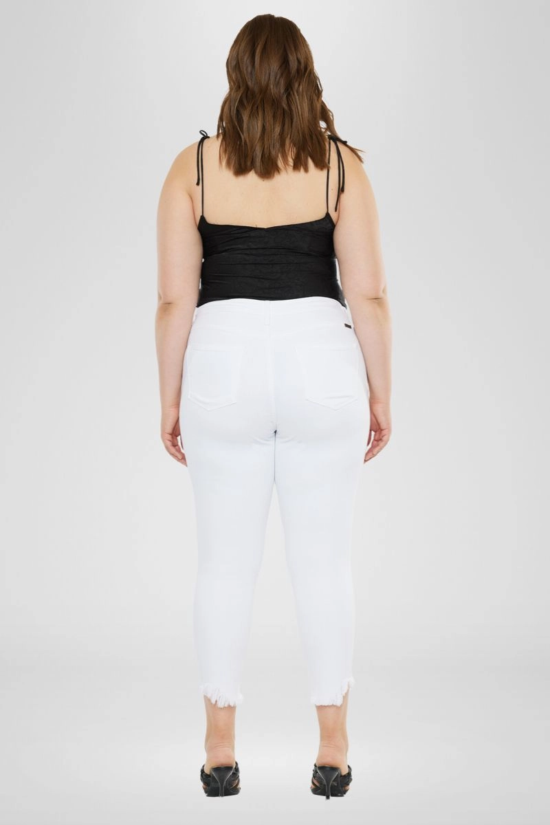 Jordana High Rise Ankle Skinny (Plus Size)