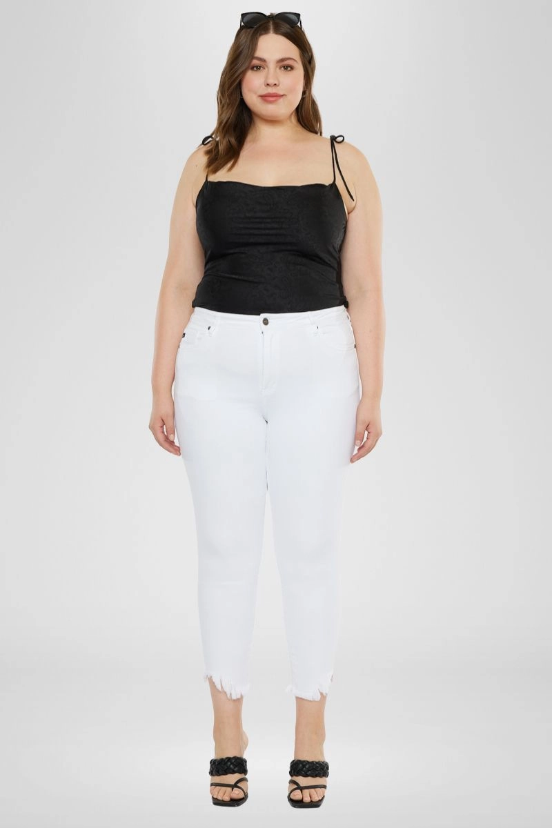 Jordana High Rise Ankle Skinny (Plus Size)
