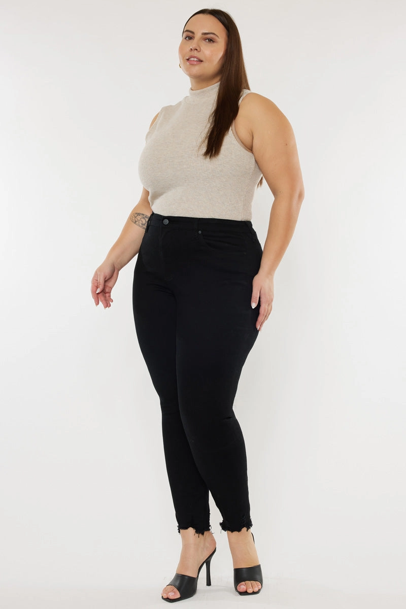 Journey Ultra High Rise Ankle Skinny Jeans (Plus Size)