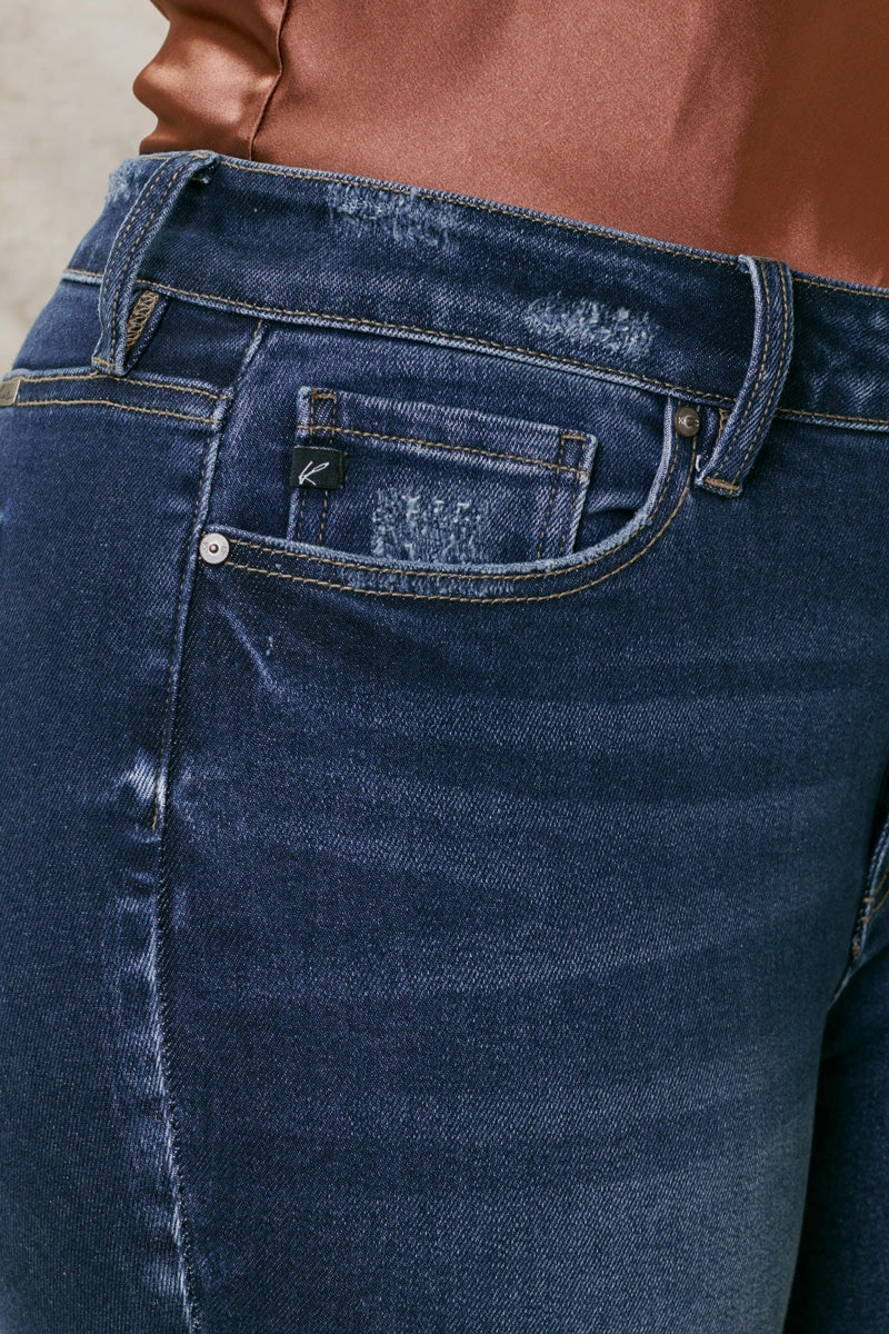 Journey Ultra High Rise Ankle Skinny Jeans (Plus Size)