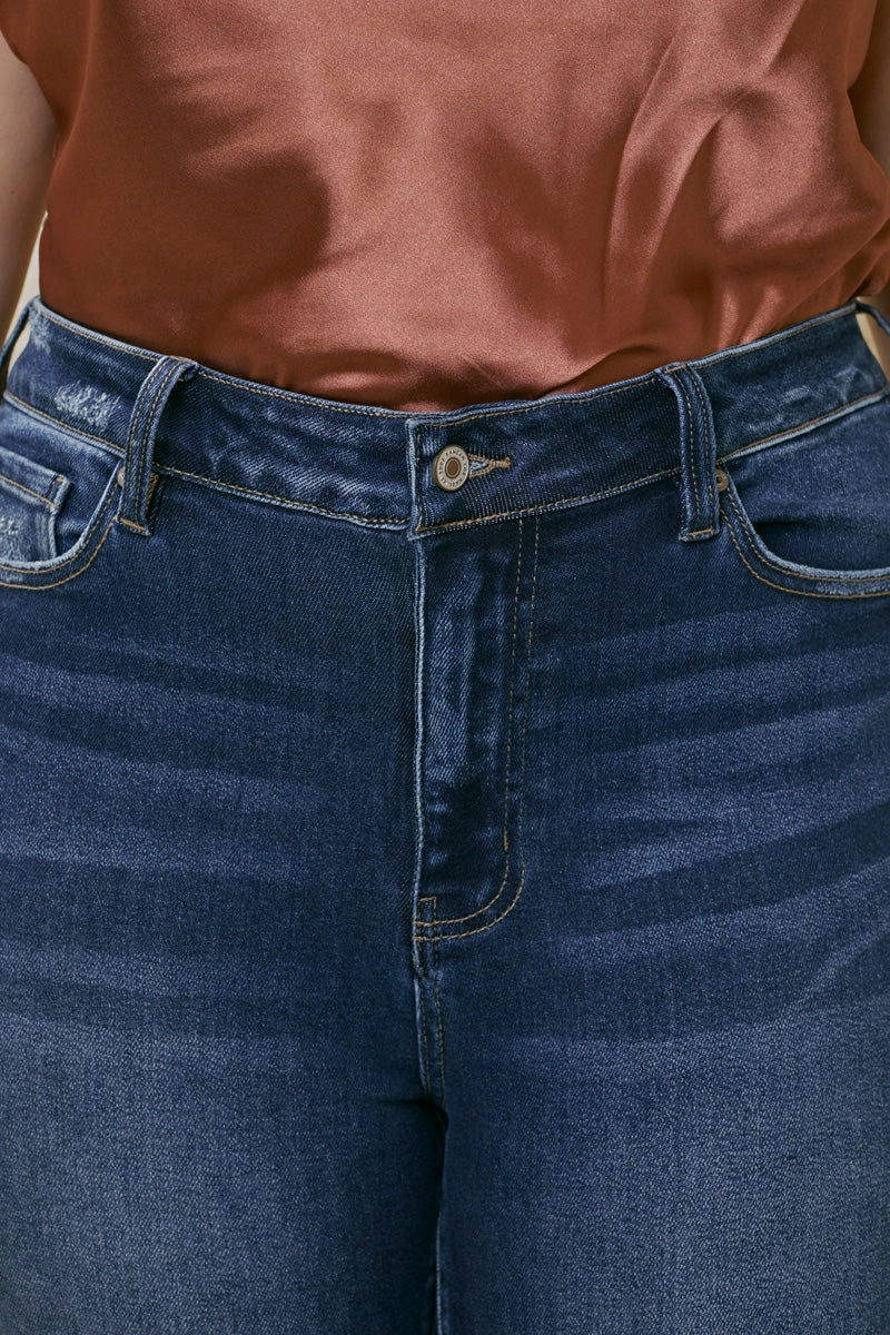 Journey Ultra High Rise Ankle Skinny Jeans (Plus Size)