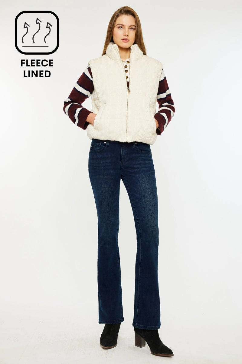 Juniper Mid Rise Baby Bootcut Jeans