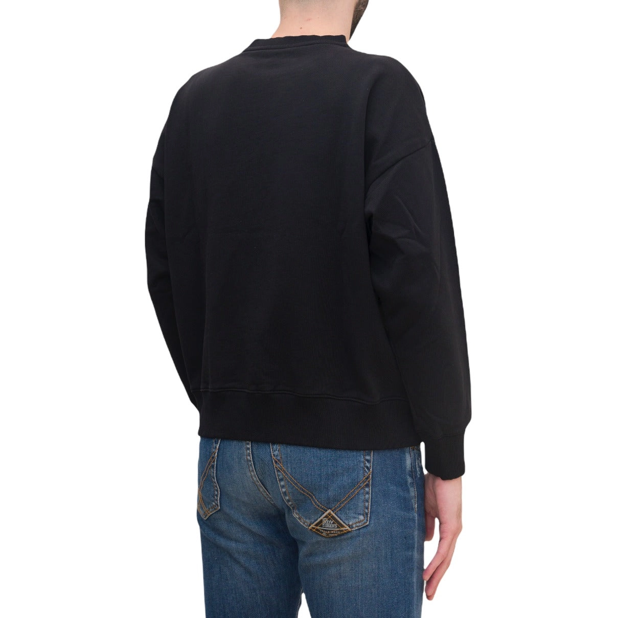 Just Cavalli Graphic Printed Crewneck Sweatshirt