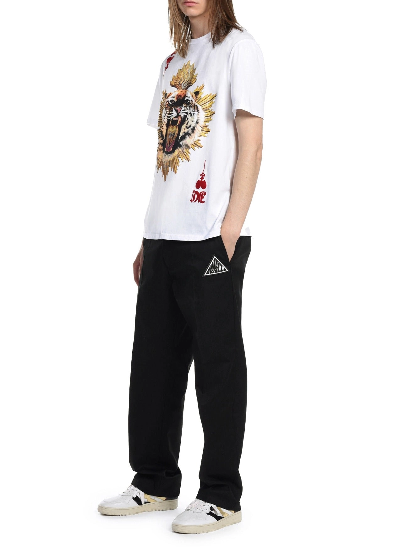 Just Cavalli Tiger Print Short-Sleeved T-Shirt