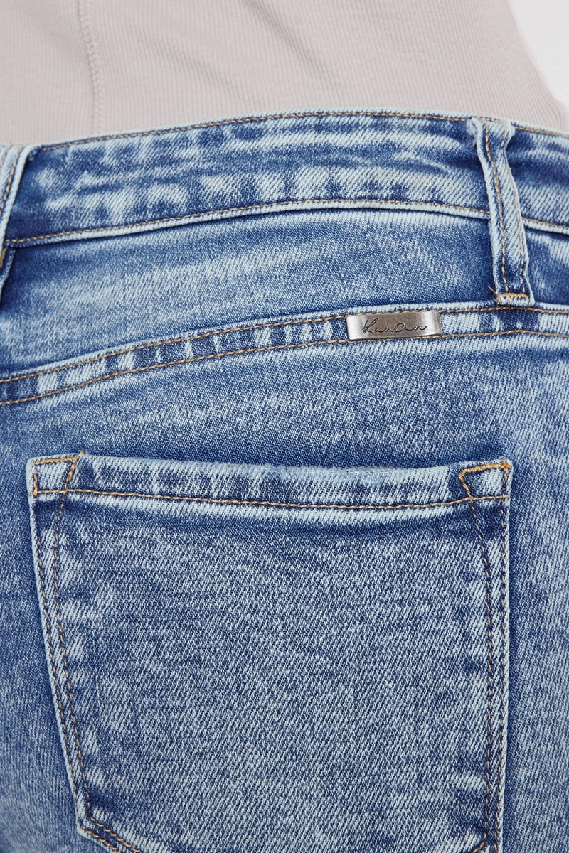 Kara High Rise Ankle Skinny Jeans