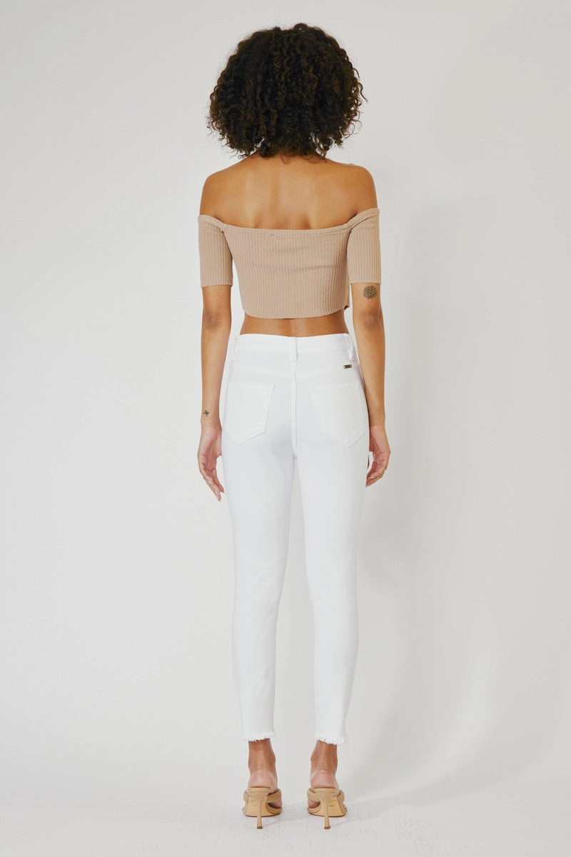 Karlee High Rise Ankle Skinny Jeans