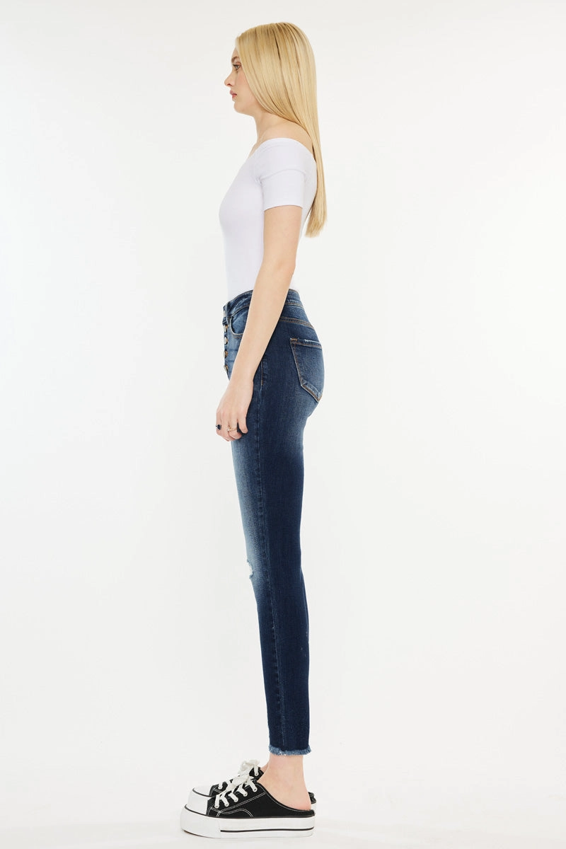 Karlee High Rise Ankle Skinny Jeans