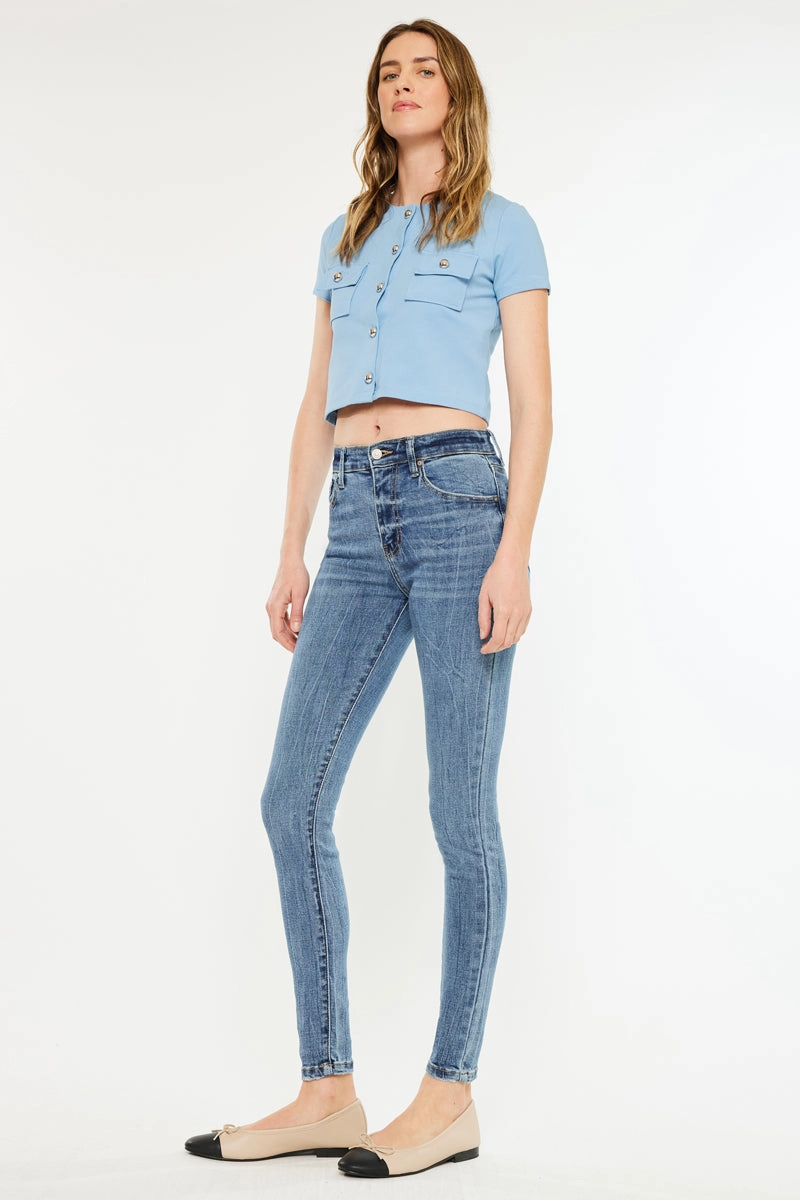 Kayleigh High Rise Super Skinny Jeans