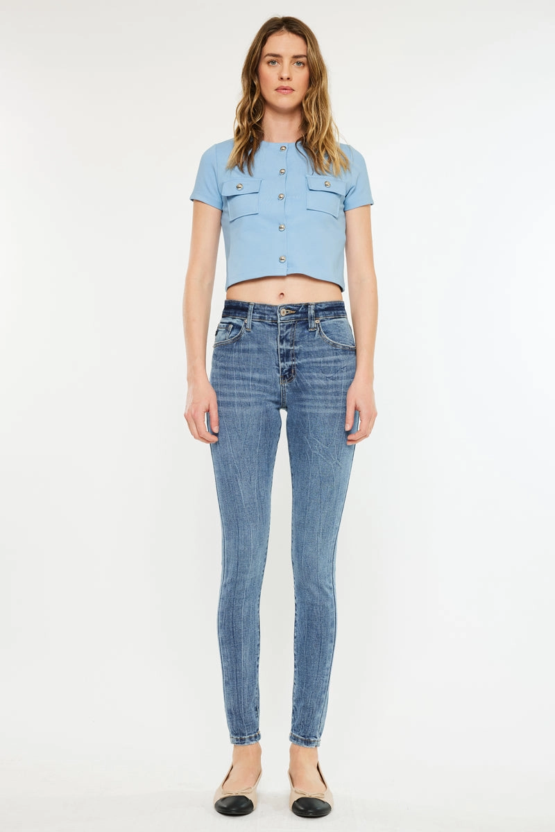 Kayleigh High Rise Super Skinny Jeans