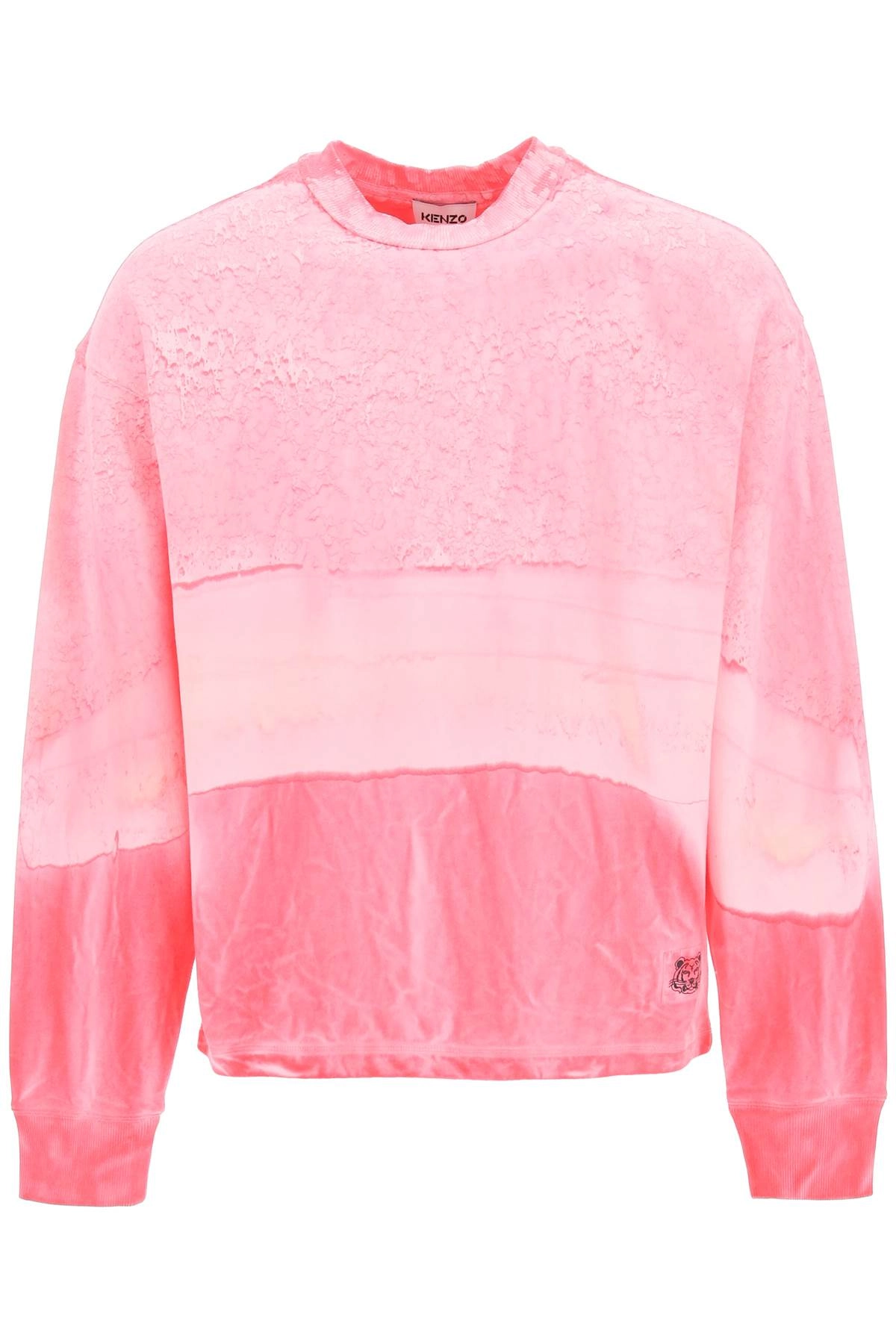 Kenzo Bleached Effect Crewneck Sweatshirt