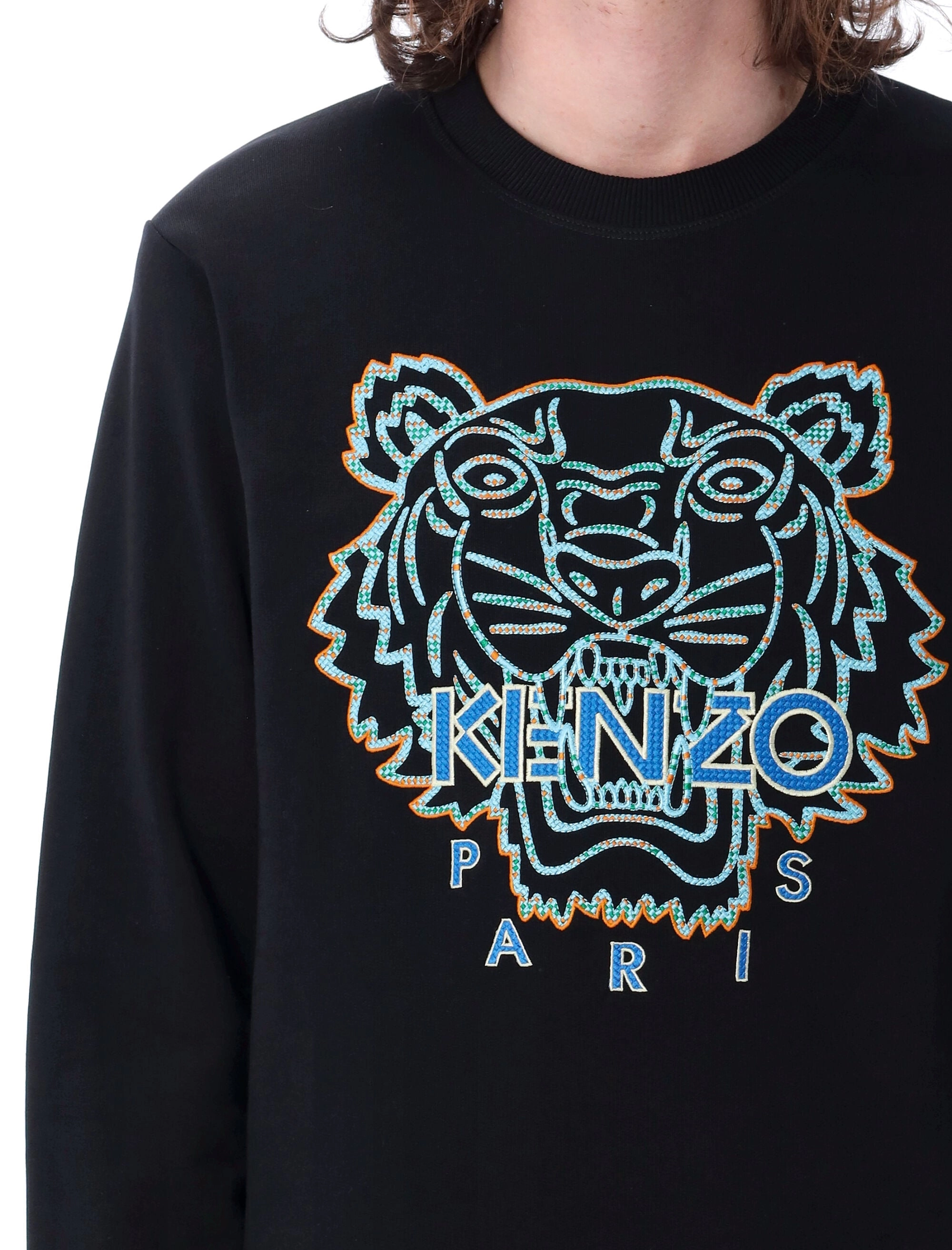 Kenzo Logo Detailed Crewneck Sweatshirt