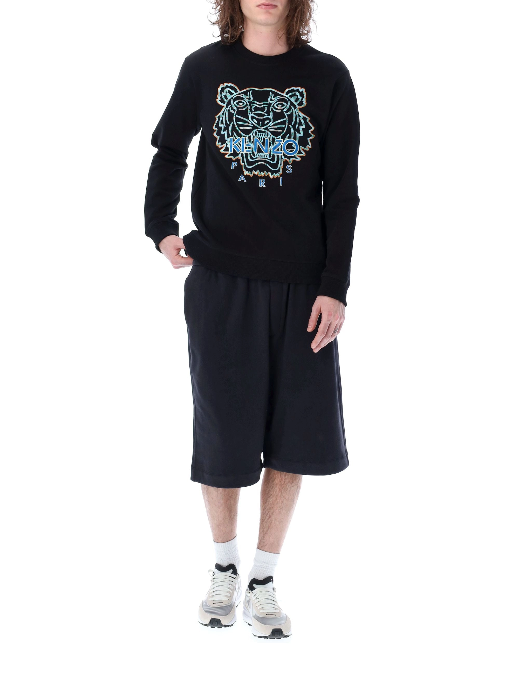 Kenzo Logo Detailed Crewneck Sweatshirt