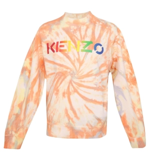 Kenzo Tie-Dyed Crewneck Sweatshirt