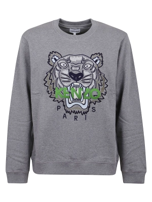 Kenzo Tiger Embroidered Crewneck Sweatshirt