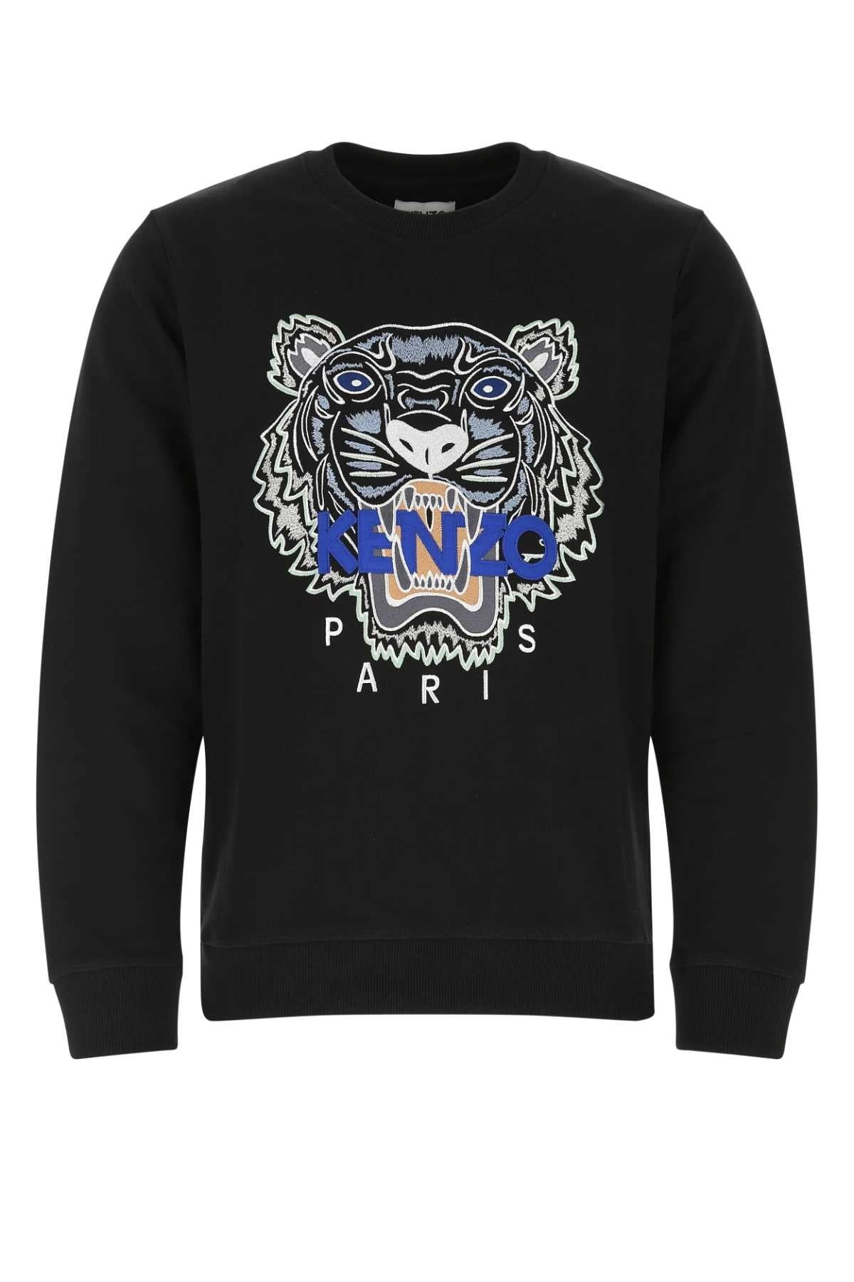 Kenzo Tiger Embroidered Crewneck Sweatshirt