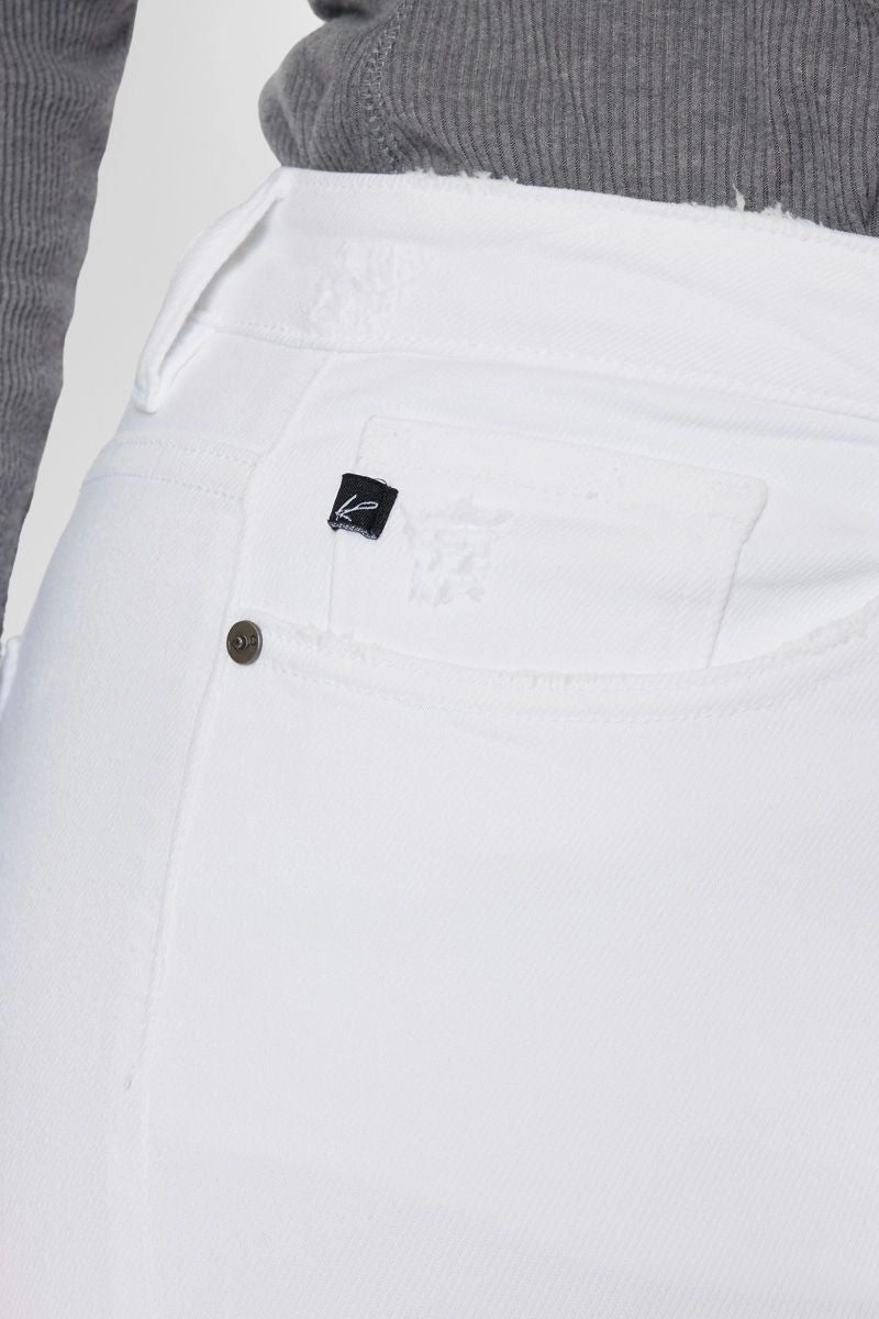 Kristy High Rise Slim Straight Jeans (Plus Size)