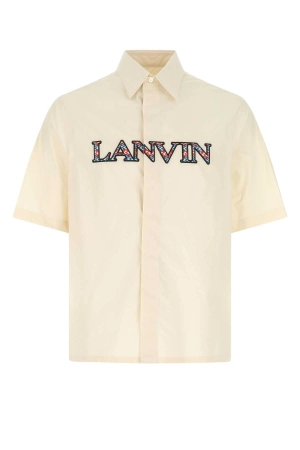 Lanvin Logo Printed Short-Sleeved Shirt
