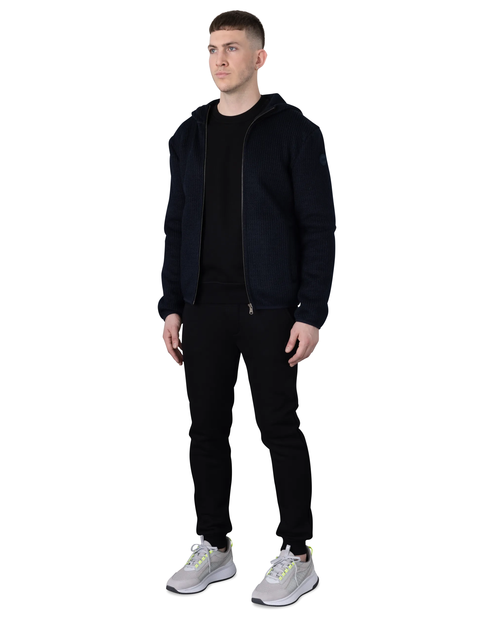 Law Knit Zip-Up Hoodie