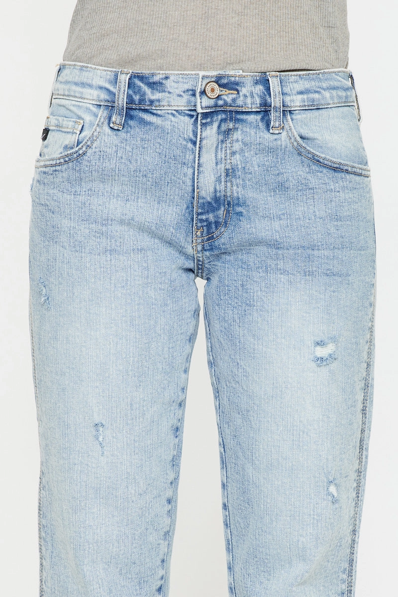 Leonel Mid Rise Boyfriend Jeans