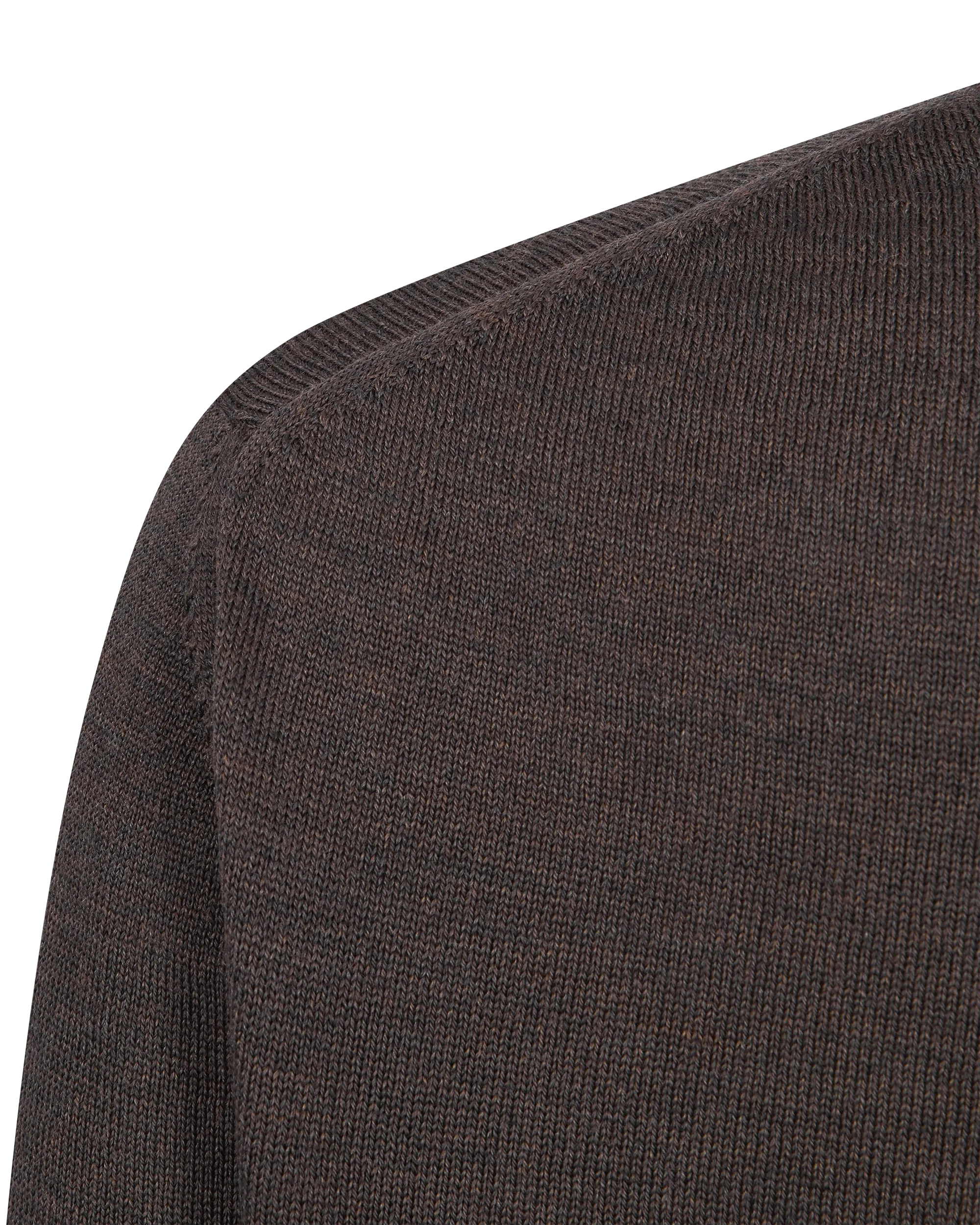 Light Gauge High Neck Quarter-Zip Sweater