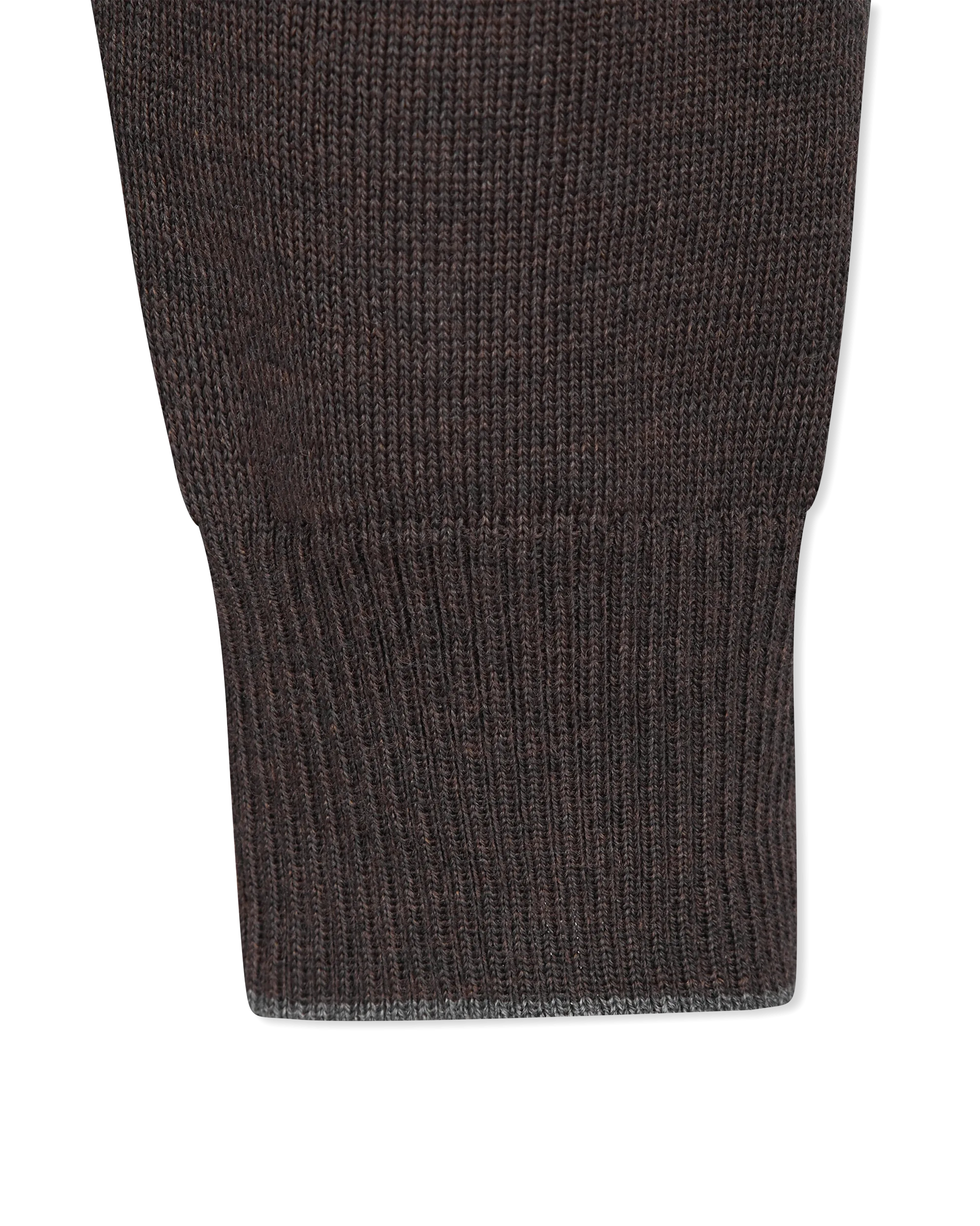 Light Gauge High Neck Quarter-Zip Sweater