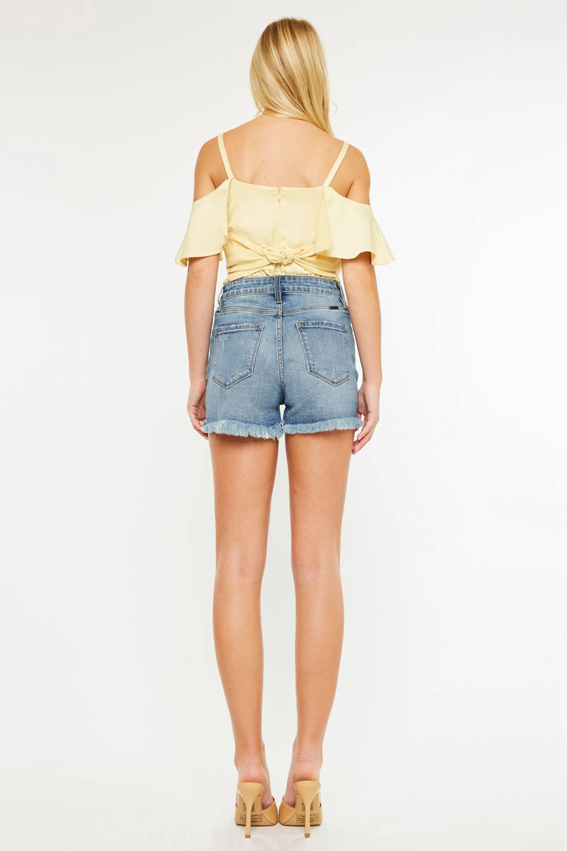 Linden High Rise Shorts