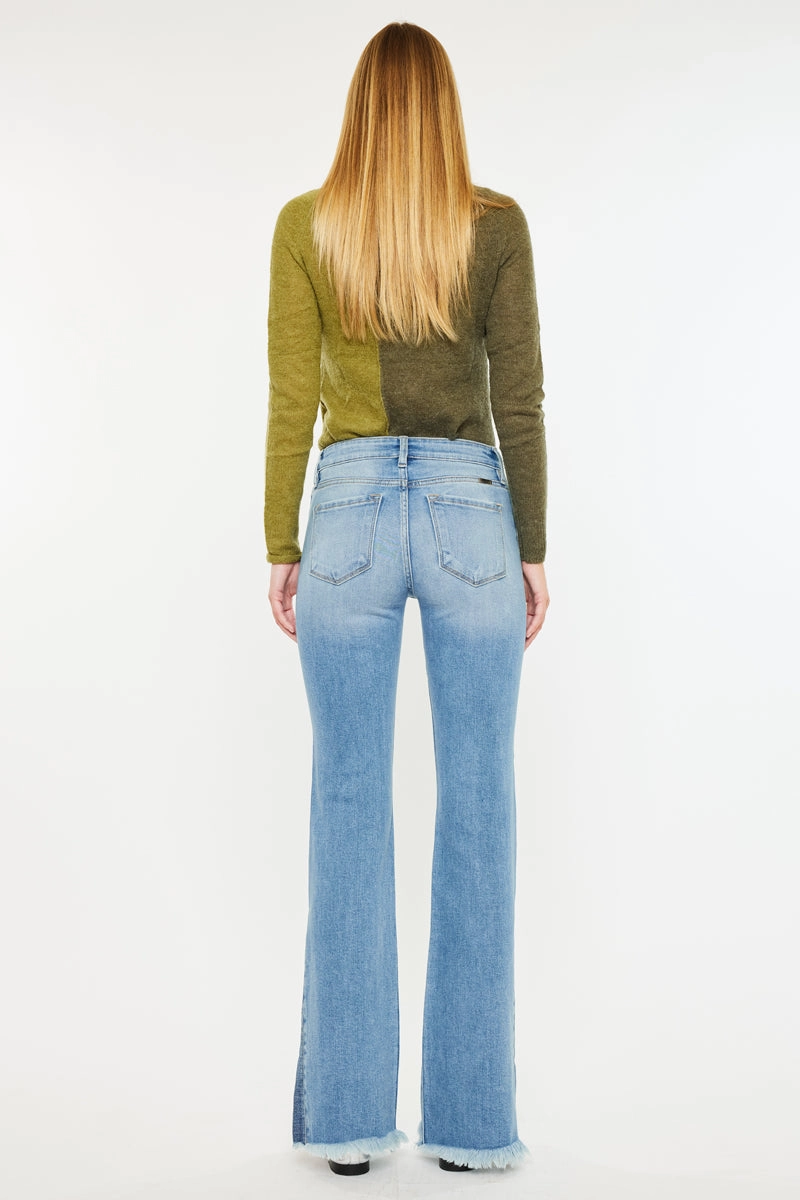 Lizzie Mid Rise Bootcut Jeans