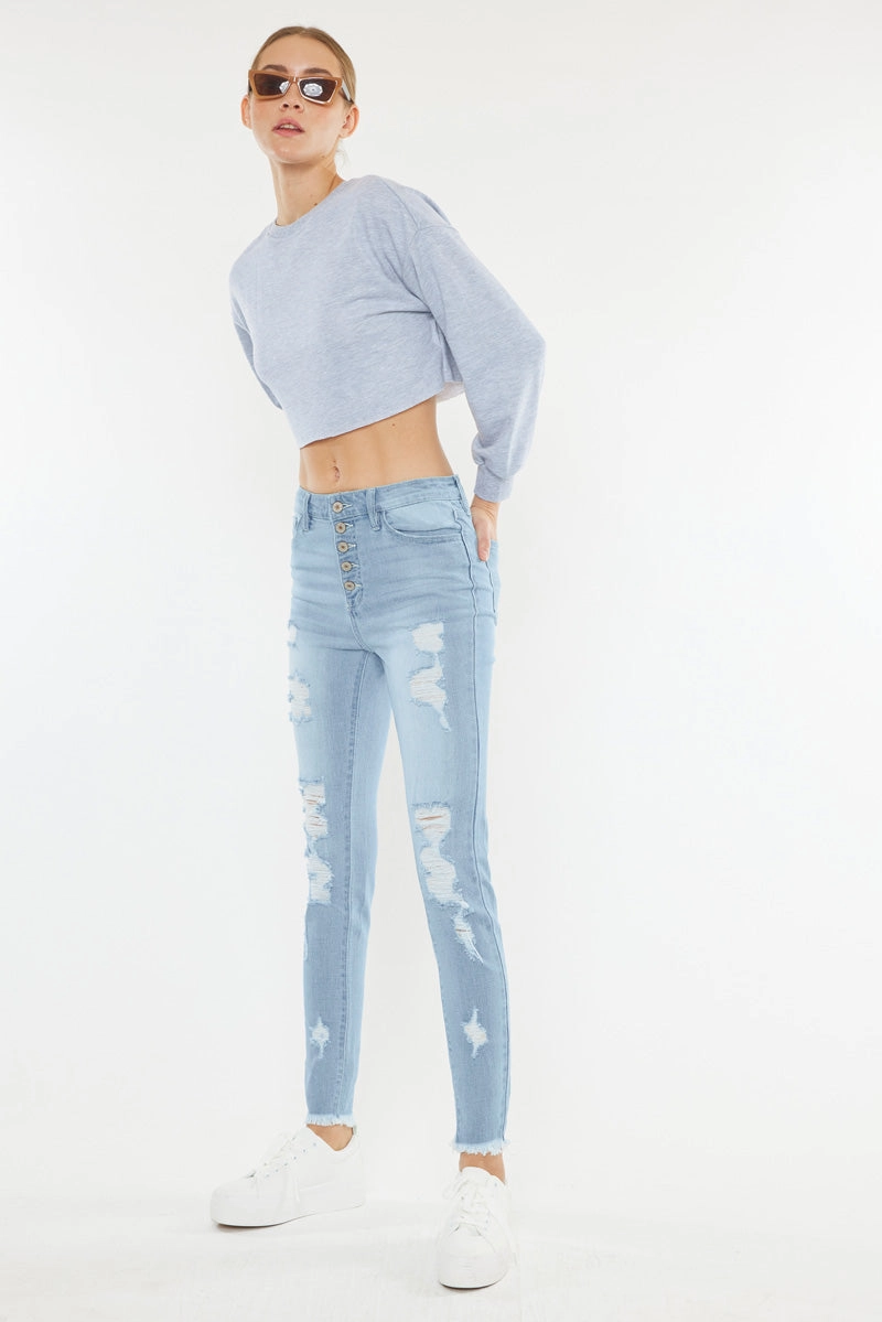 Lola High Rise Super Skinny Jeans