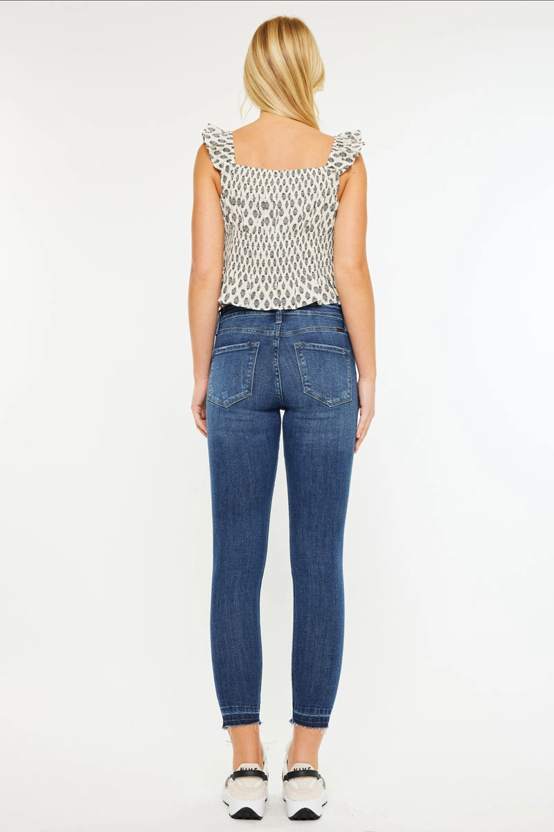 Loretta High Rise Ankle Skinny Jeans