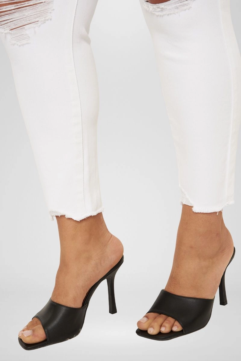 Lux Mid Rise Ankle Skinny Jeans (Plus Size)