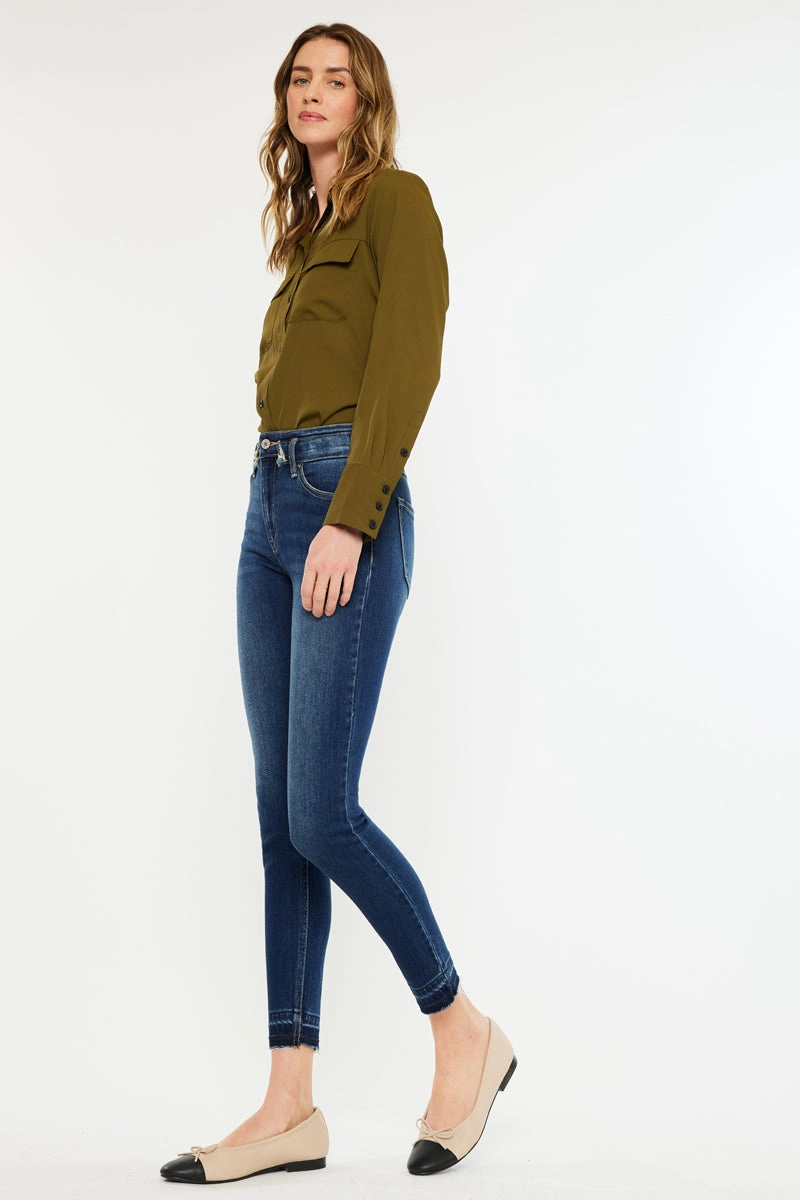 Mackena High Rise Ankle Skinny Jeans