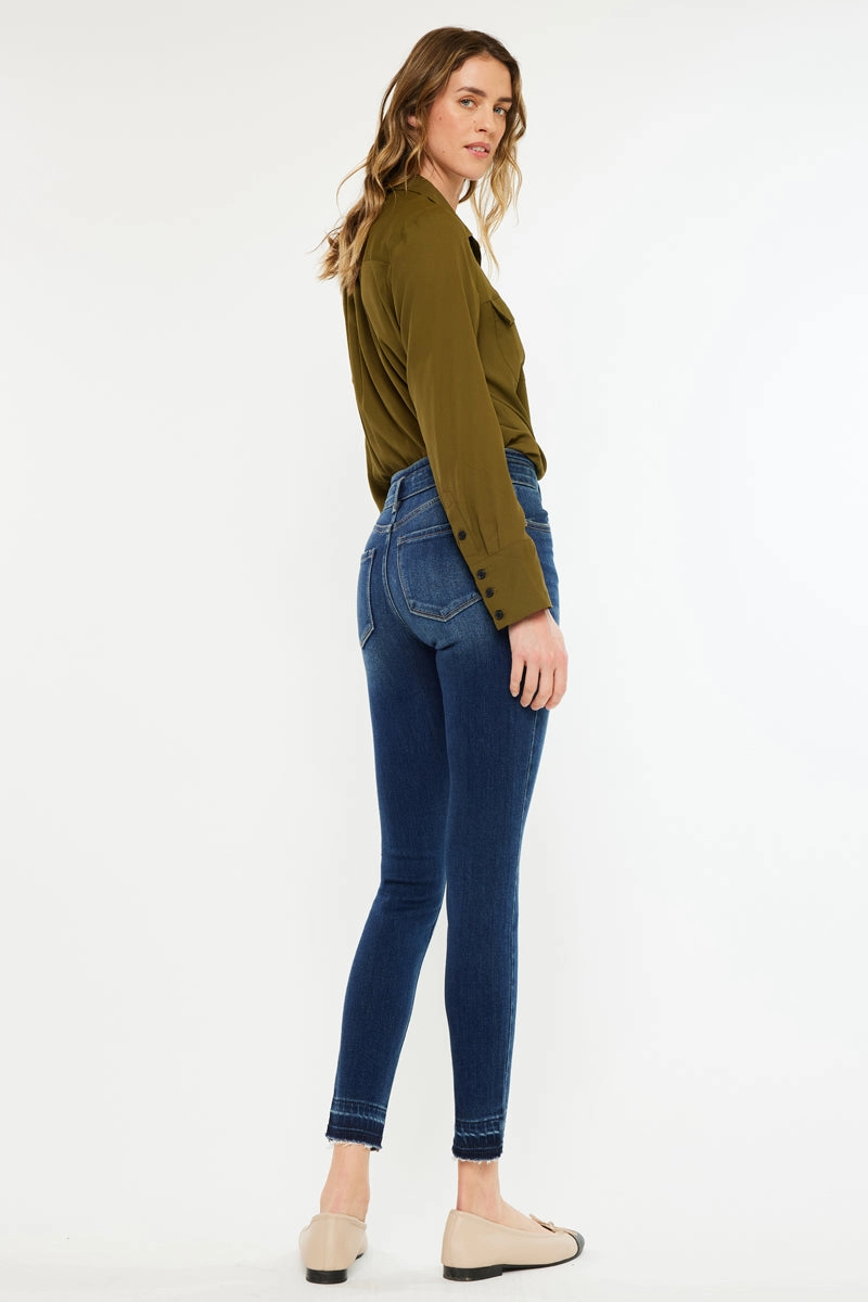 Mackena High Rise Ankle Skinny Jeans