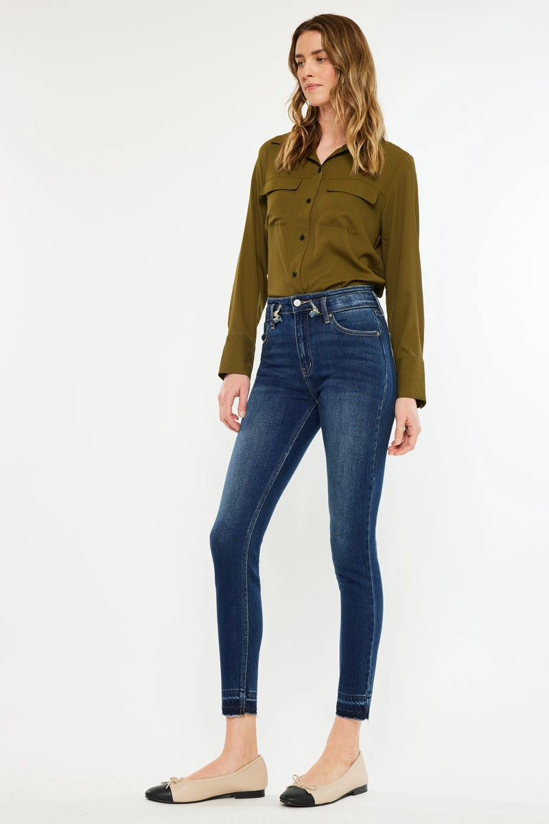 Mackena High Rise Ankle Skinny Jeans