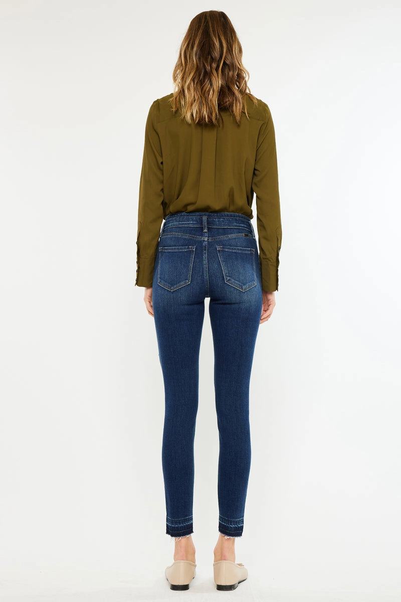 Mackena High Rise Ankle Skinny Jeans