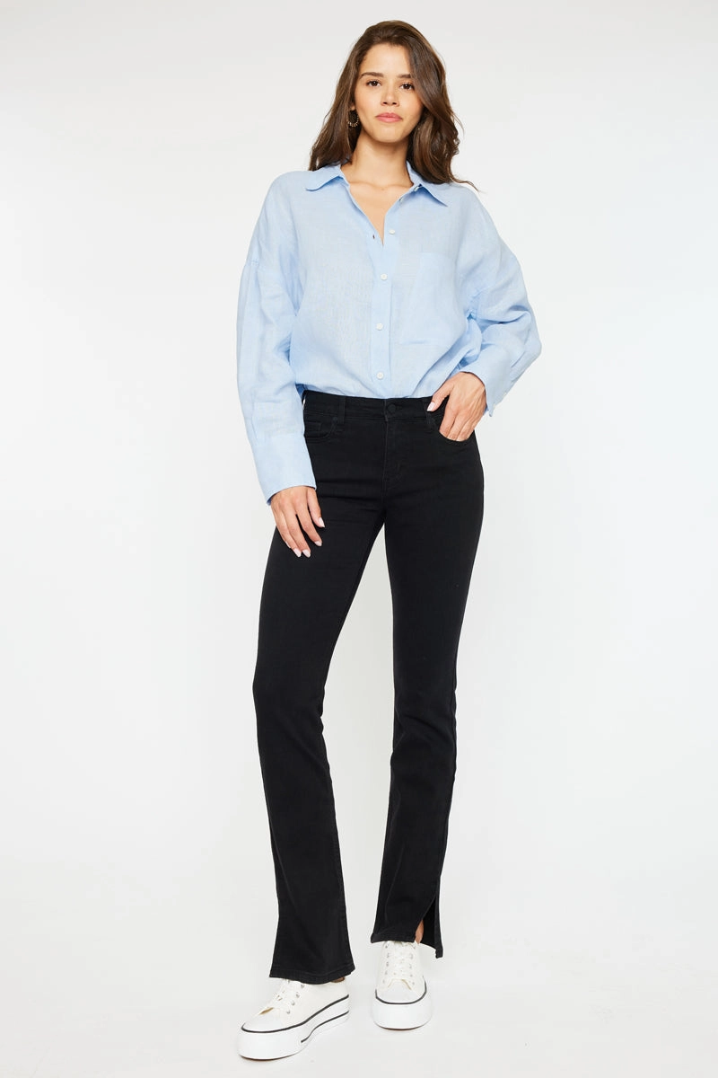 Mai Mid Rise Y2K Bootcut Jeans