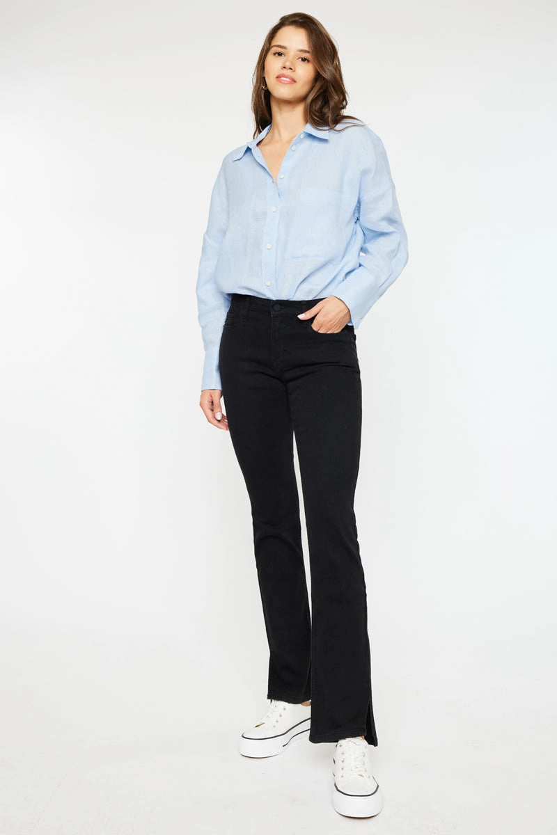 Mai Mid Rise Y2K Bootcut Jeans