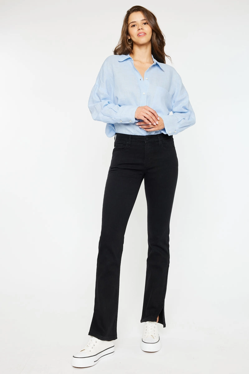 Mai Mid Rise Y2K Bootcut Jeans