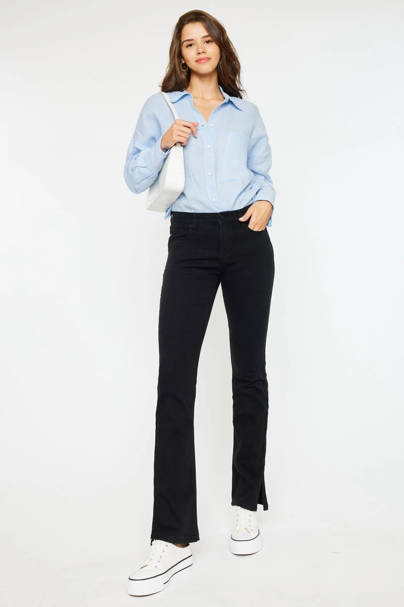 Mai Mid Rise Y2K Bootcut Jeans