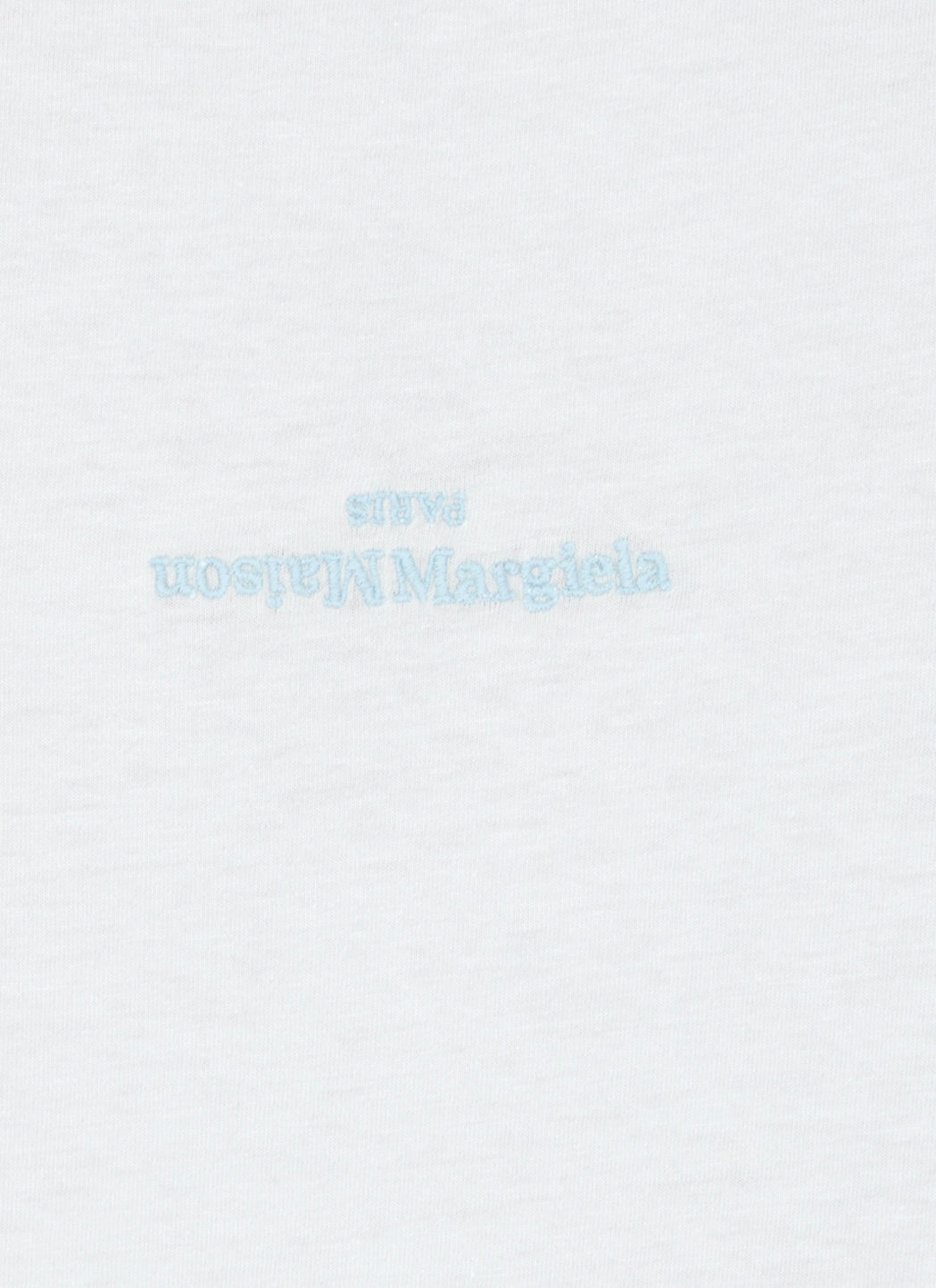 Maison Margiela Logo Embroidered Short-Sleeved T-Shirt
